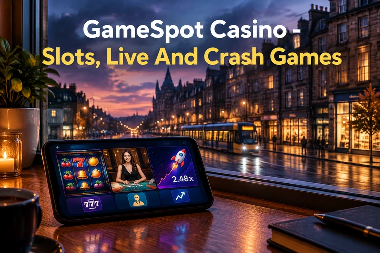 GameSpot Casino — Slots, Live And Crash Games