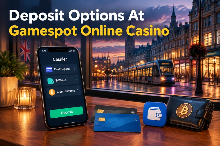 Deposit Options At Gamespot Online Casino